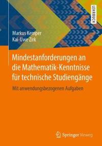 Mindestanforderungen an die Mathematik-Kenntnisse für technische Studiengänge