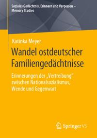 Soziales Gedächtnis, Erinnern und Vergessen – Memory Studies