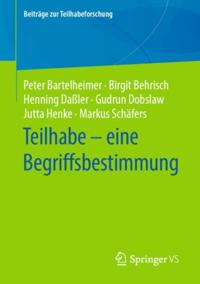 Beiträge zur Teilhabeforschung