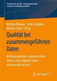 Qualität bei zusammengeführten Daten