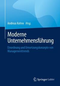 Moderne Unternehmensführung