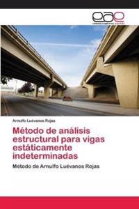Método de análisis estructural para vigas estáticamente indeterminadas