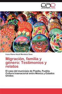 Migracion, Familia y Genero