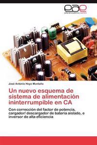 Un Nuevo Esquema de Sistema de Alimentacion Ininterrumpible En CA