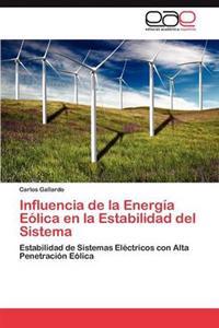 Influencia de La Energia Eolica En La Estabilidad del Sistema