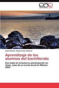 Aprendizaje de Los Alumnos del Bachillerato