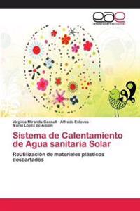 Sistema de Calentamiento de Agua sanitaria Solar