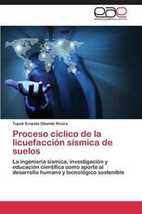Proceso cíclico de la licuefacción sísmica de suelos
