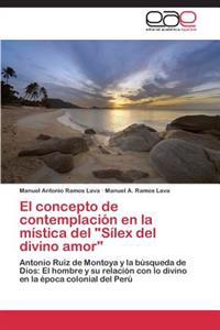 El concepto de contemplación en la mística del "Sílex del divino amor"