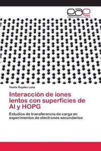 Interacción de iones lentos con superficies de Al y HOPG