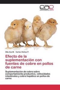 Efecto de la suplementación con fuentes de cobre en pollos de carne