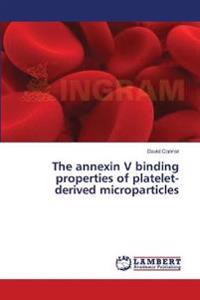 The annexin V binding properties of platelet-derived microparticles