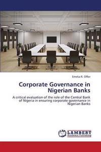 Corporate Governance in Nigerian Banks