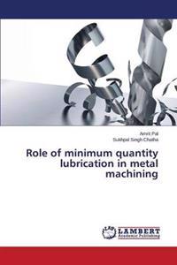 Role of Minimum Quantity Lubrication in Metal Machining