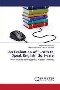An Evaluation of "Learn to Speak English" Software