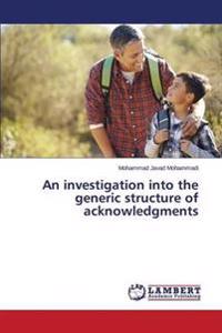 An investigation into the generic structure of acknowledgments