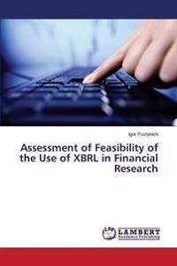 Assessment of Feasibility of the Use of XBRL in Financial Research