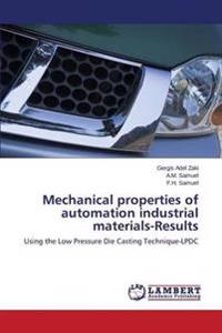 Mechanical properties of automation industrial materials-Results