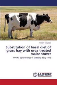 Substitution of basal diet of grass hay with urea treated maize stover