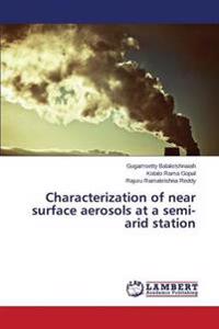 Characterization of near surface aerosols at a semi-arid station