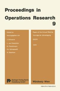 Vorträge der Jahrestagung 1979 / Papers of the Annual Meeting 1979