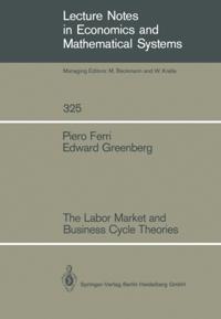 Lecture Notes in Economics and Mathematical Systems