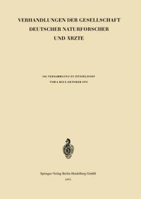 Verhandlungen der Gesellschaft Deutscher Naturforscher und Ärzte