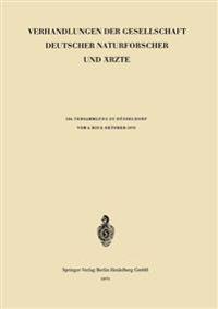 Verhandlungen der Gesellschaft Deutscher Naturforscher und Ärzte