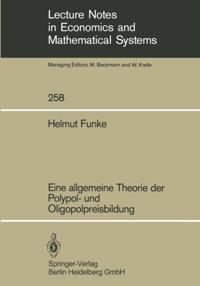 Lecture Notes in Economics and Mathematical Systems