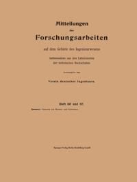 Forschungsarbeiten auf dem Gebiete des Ingenieurwesens
