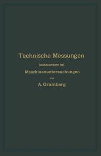 Technische Messungen insbesondere bei Maschinenuntersuchungen