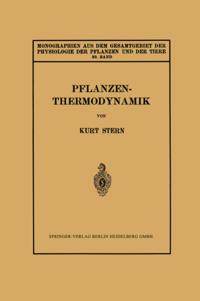 Monographien aus dem Gesamtgebiet der Physiologie der Pflanzen und der Tiere
