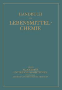 Handbuch der Lebensmittelchemie