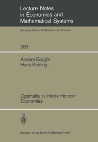 Lecture Notes in Economics and Mathematical Systems