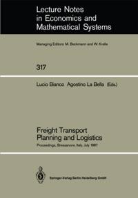 Lecture Notes in Economics and Mathematical Systems