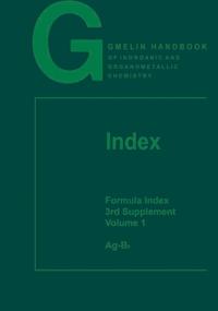 Gmelin Handbook of Inorganic and Organometallic Chemistry - 8th edition