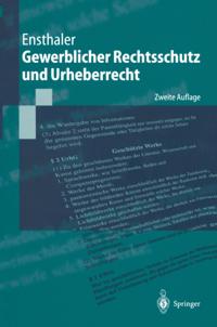 Gewerblicher Rechtsschutz und Urheberrecht