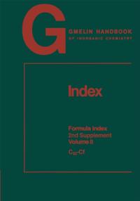 Gmelin Handbook of Inorganic and Organometallic Chemistry - 8th edition