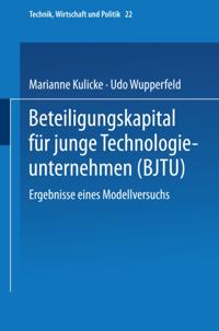 Beteiligungskapital für junge Technologieunternehmen