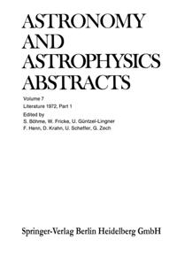 Astronomy and Astrophysics Abstracts