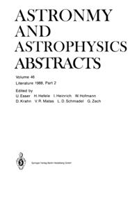 Astronomy and Astrophysics Abstracts