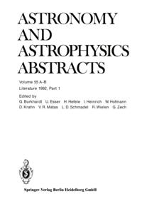 Astronomy and Astrophysics Abstracts