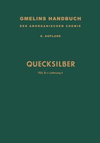 Gmelin Handbook of Inorganic and Organometallic Chemistry - 8th edition