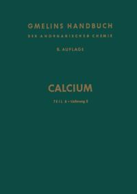 Gmelin Handbook of Inorganic and Organometallic Chemistry - 8th edition
