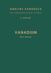 Gmelin Handbook of Inorganic and Organometallic Chemistry - 8th edition