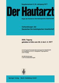 Verhandlungen der Deutschen Dermatologischen Gesellschaft