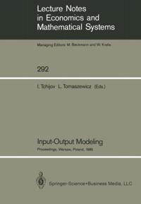 Lecture Notes in Economics and Mathematical Systems