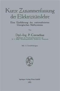 Kurze Zusammenfassung der Elektrizitätslehre