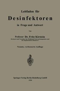 Leitfaden für Desinfektoren in Frage und Antwort