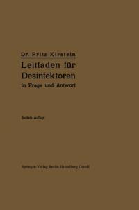 Leitfaden für Desinfektoren in Frage und Antwort